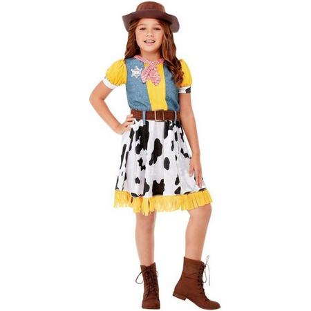 Cowboy & Cowgirl Kostuum | Stoer Western Meisje Sheriff Hunter Kostuum | Small | Carnaval kostuum | Verkleedkleding